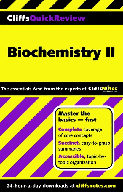 Title details for CliffsQuickReview Biochemistry II by Frank Schmidt - Available